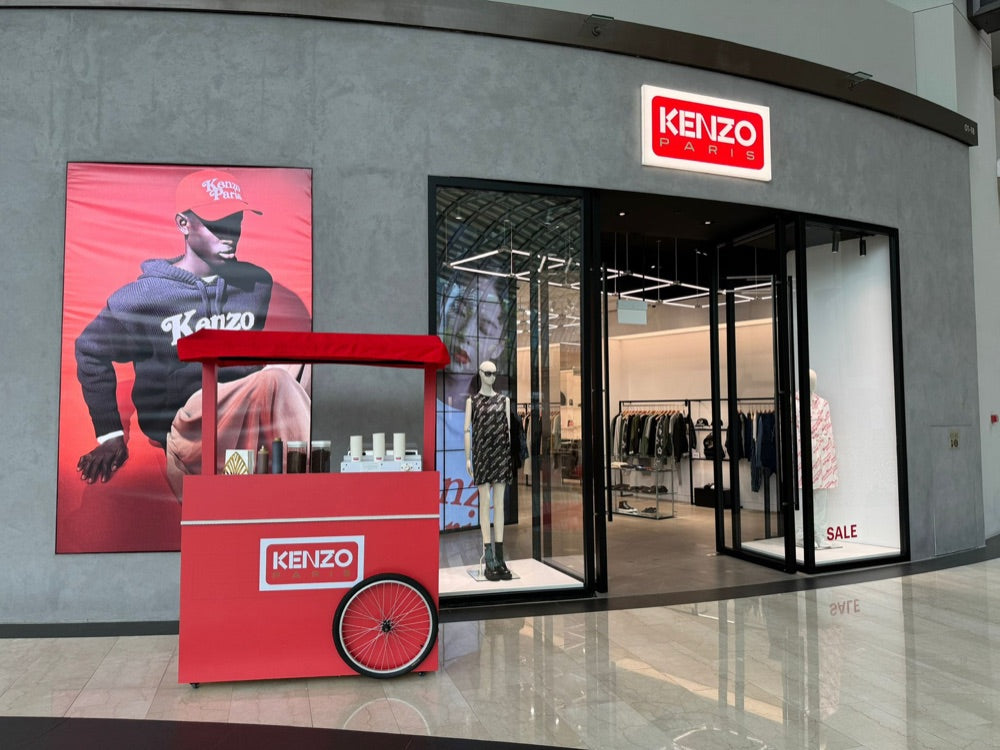 Kenzo ice cream cart
