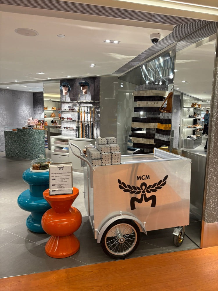 MCM ice cream cart