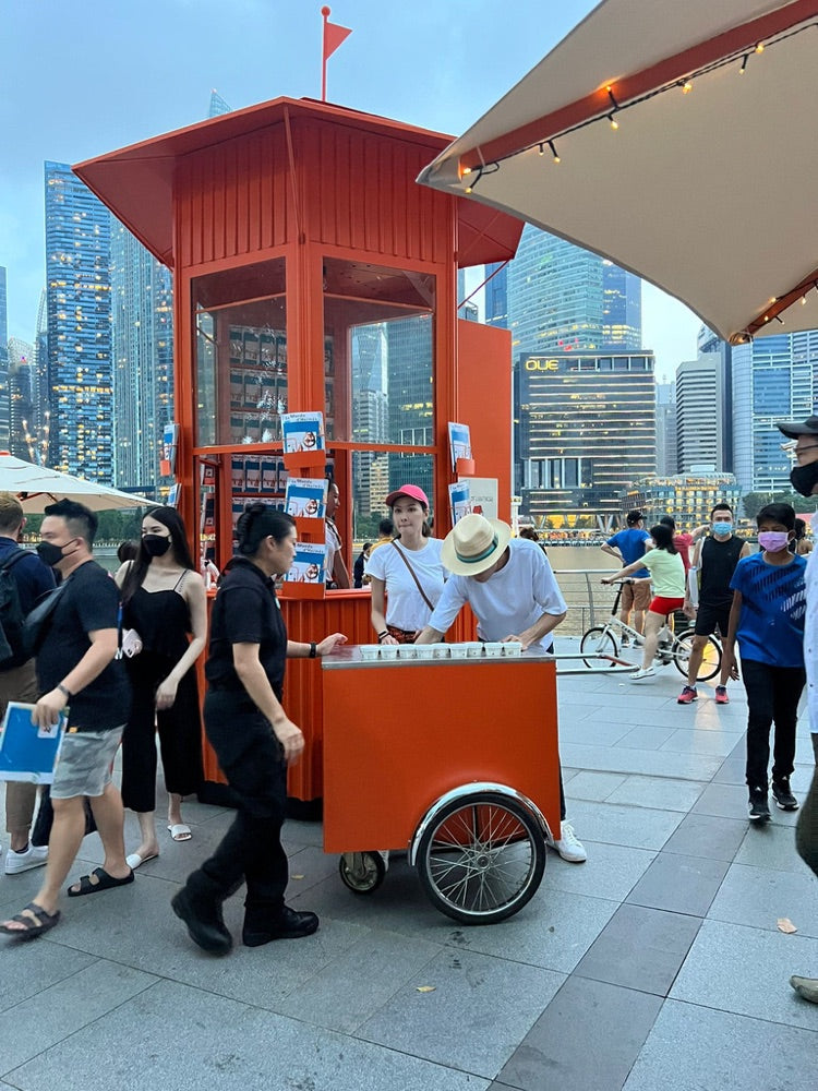 Hermès ice cream cart